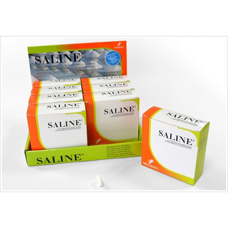 Medisin Saline Food Supplement 16 Effervescent Tablets