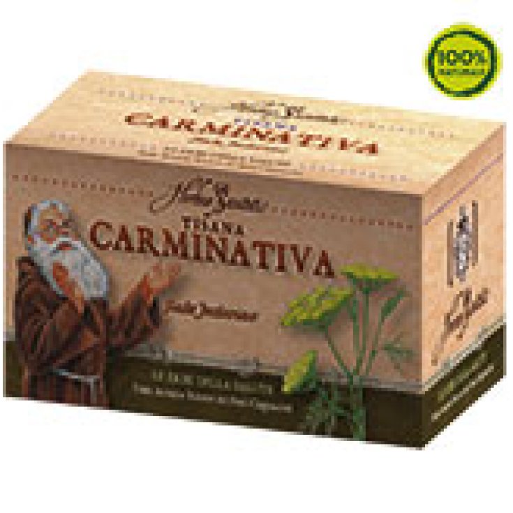 Friar Indovino Carminative Herbal Tea "HERBAE SANITATIS" Food Supplement 20 Sachets