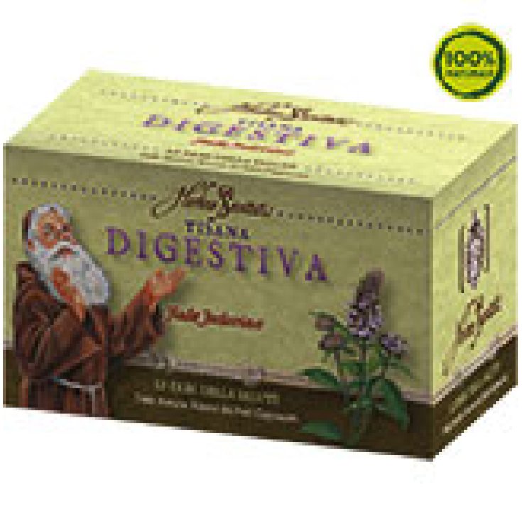 Frate Indovino Digestive Herbal Tea "HERBAE SANITATIS" Food Supplement 20 Sachets