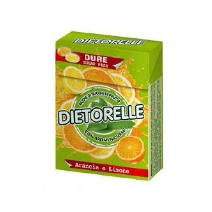 Dietorelle Hard Candies With Orange And Lemon With Stevia 40 Confetti
