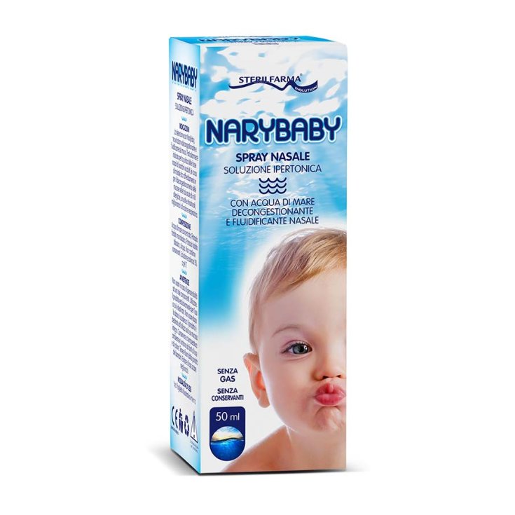 Sterilfarma® NaryBaby® Spry Nasal Hypertonic Solution With Sea Water 50ml