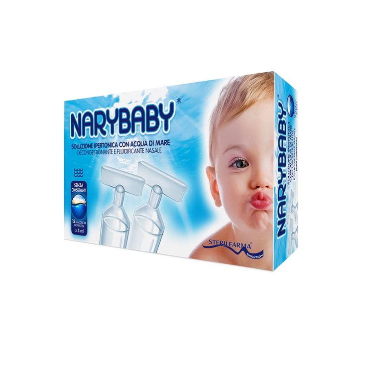 Sterilfarma® NaryBaby® Hypertonic Solution With Sea Water 15 Single-dose Vials