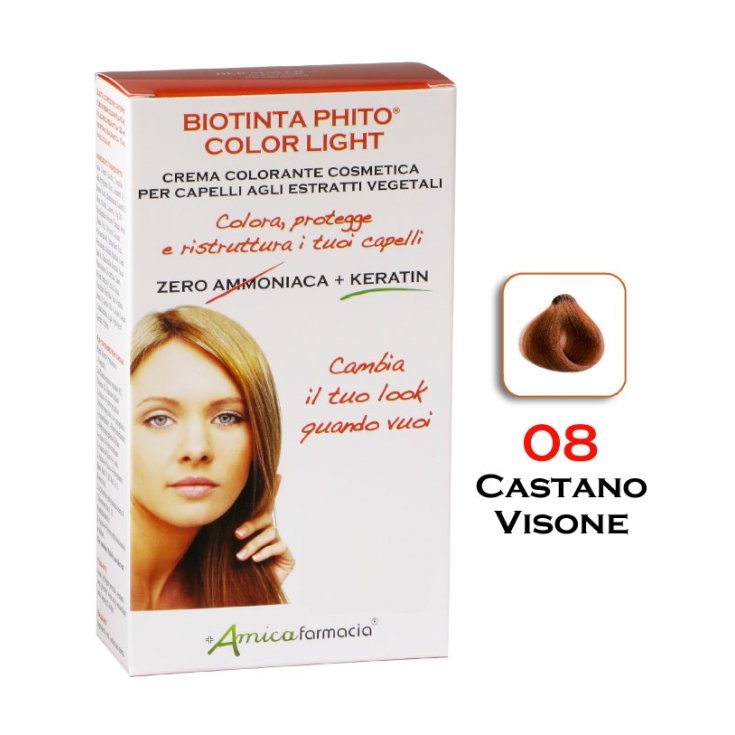 Biotinta Phito Color Light 08 Brown Mink 60ml