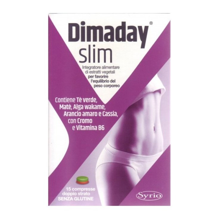 Syrio Dimaday Slim Food Supplement 15 Tablets