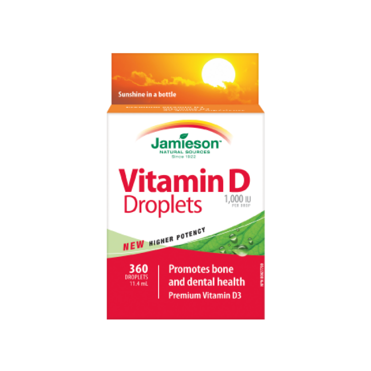 Jamíeson Vitamin D Drops Food Supplement 11.4ml