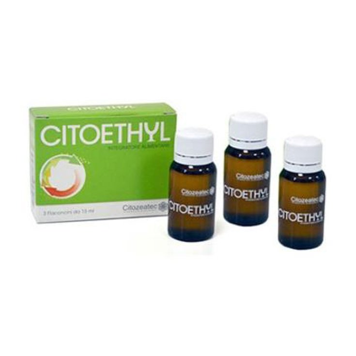 Citoethyl Food Supplement 3 Vials Of 15ml