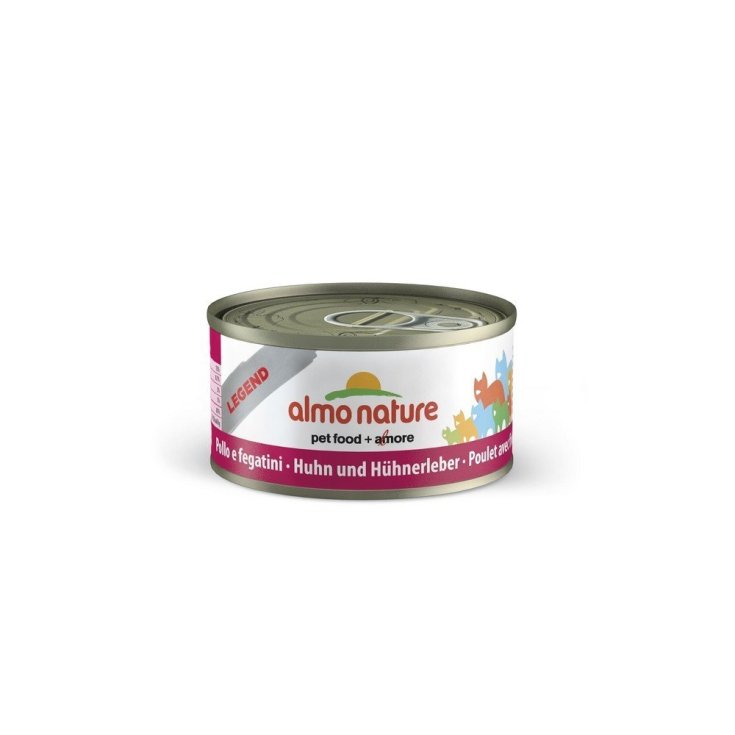 Almo Nature Chicken And Livers Food For Cats 70g