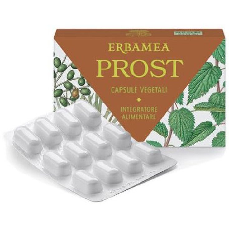 Erbamea Prost Food Supplement Gluten Free 24 Capsules