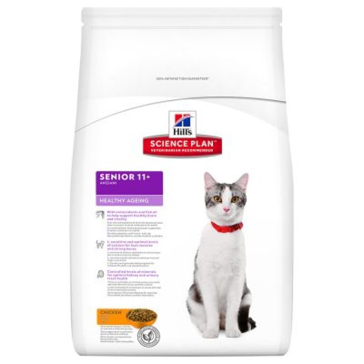 Hill's Science Plan Feline Senior 11+ Healthy Aging with Chicken 2kg