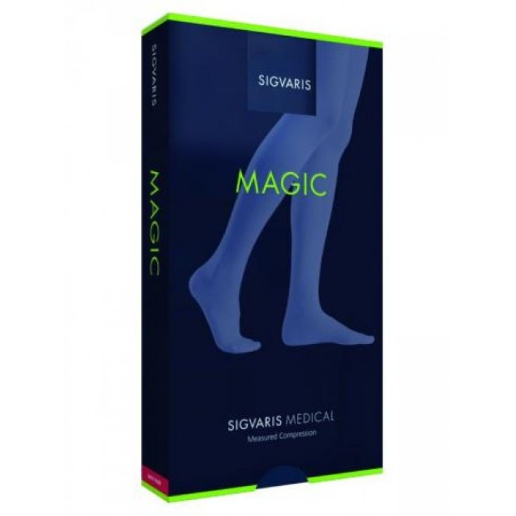 Sigvaris Magic 1 AT Open Toe Tights Black Color Size S Normal Plus