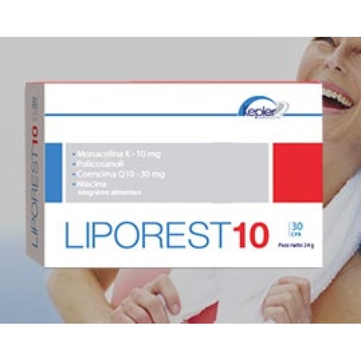 Elifab Liporest 10 Food Supplement 30 Tablets