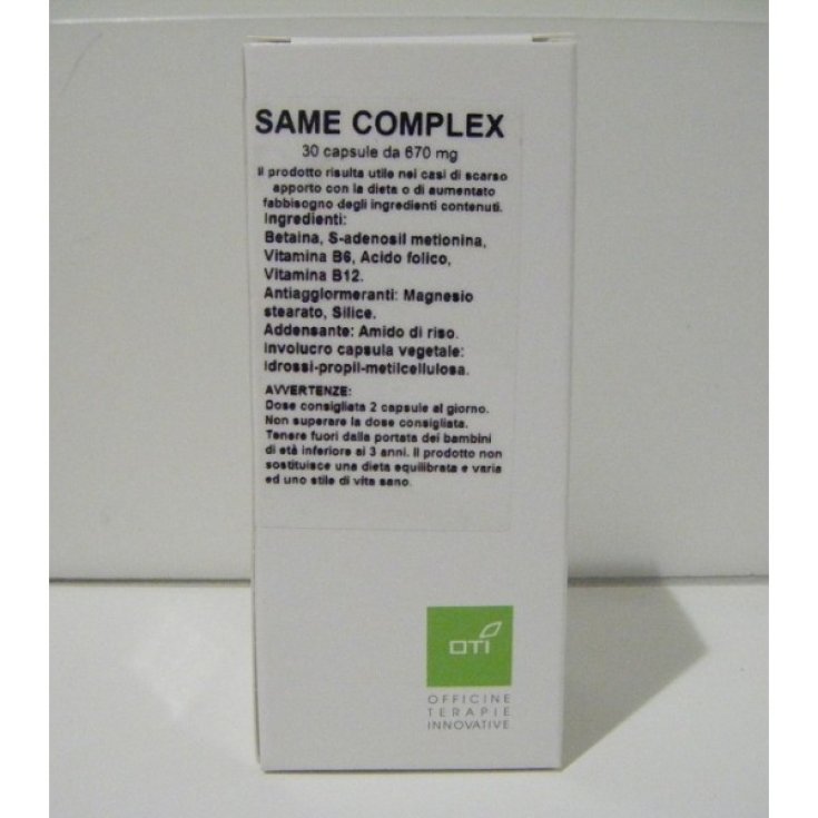 Oti Same Complex Food Supplement 30 Capsules