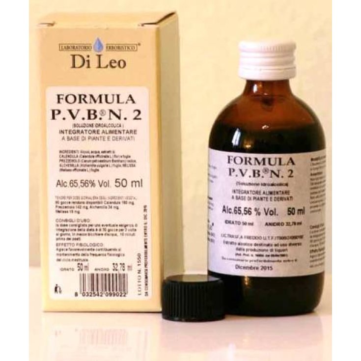 Laboratorio Erboristico Di Leo Formula PVBN2 Food Supplement 50ml