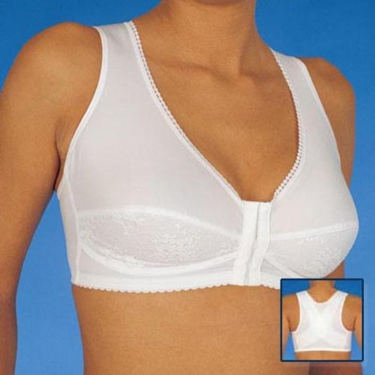 Scudotex White Shoulder Straightening Bra Size V