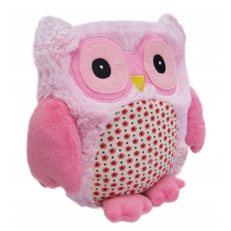 Warmies Thermal Plush Hooty Pink