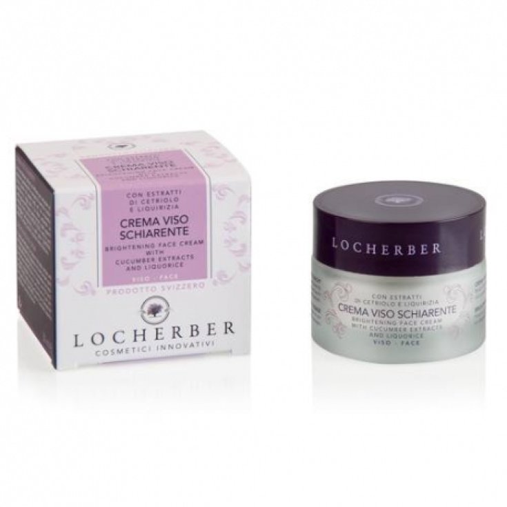 Locherber Lightening Face Cream with Cucumber and Licorice Extracts 30ml