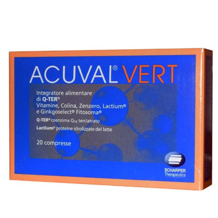 Acuval Vert 20 tablets 1.2g