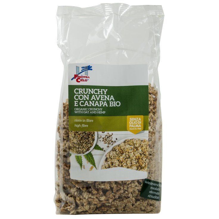 Crunchy With Organic Oats / Hemp 375g