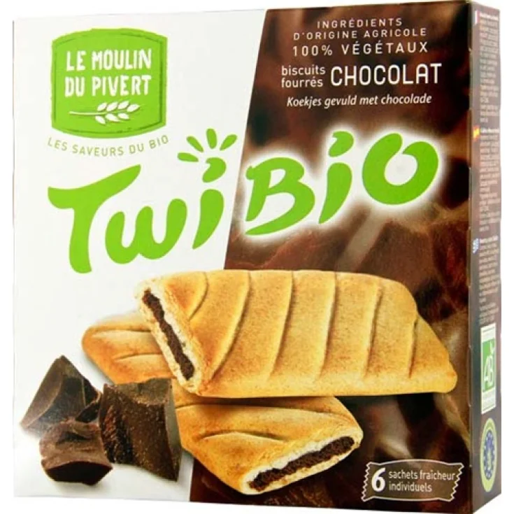 The Window On The Sky Le Moulin Du Pivert Twibio Organic Chocolate Snack 150g