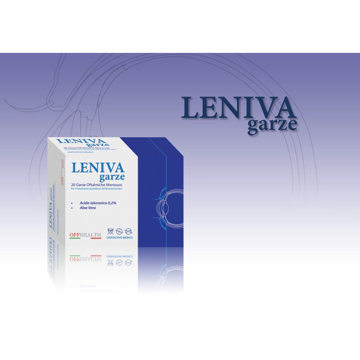 OFFHEALTH LENIVA Disposable Ophthalmic Gauze 20 Pieces