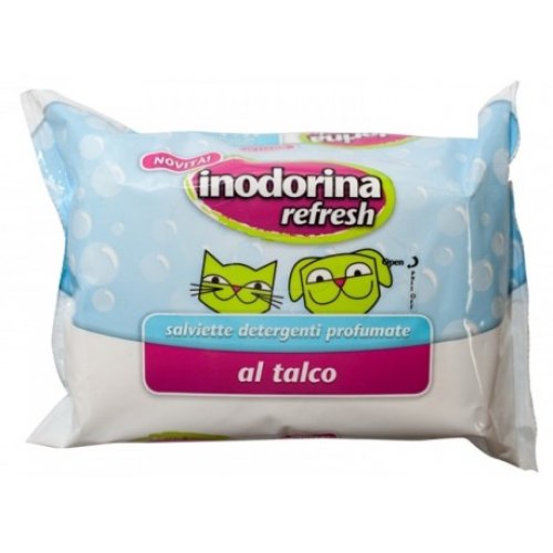 Pet Village Inodorina Talc Wipes 40 Pieces