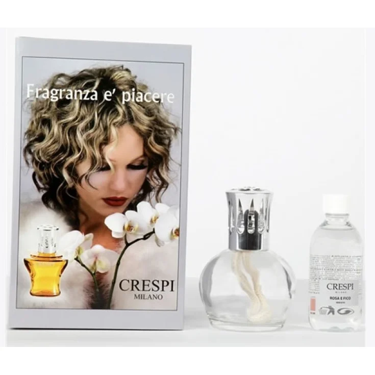 Carma Italia Catalytic Lamp L6 Transparent 200ml + Refill Rose And Fig 150ml