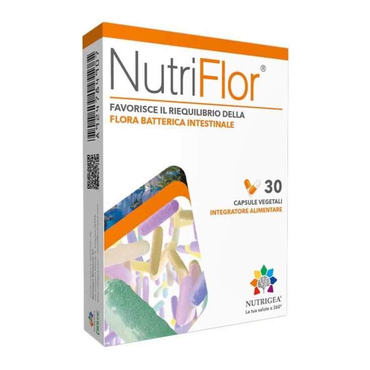 Nutrigea® NutriFlor® Food Supplement 30 Vegetable Capsules