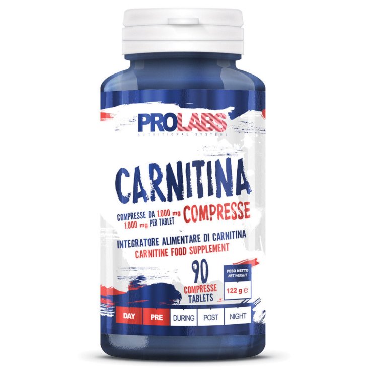 Prolabs Carnitine Food Supplement 90 Tablets of 1000mg