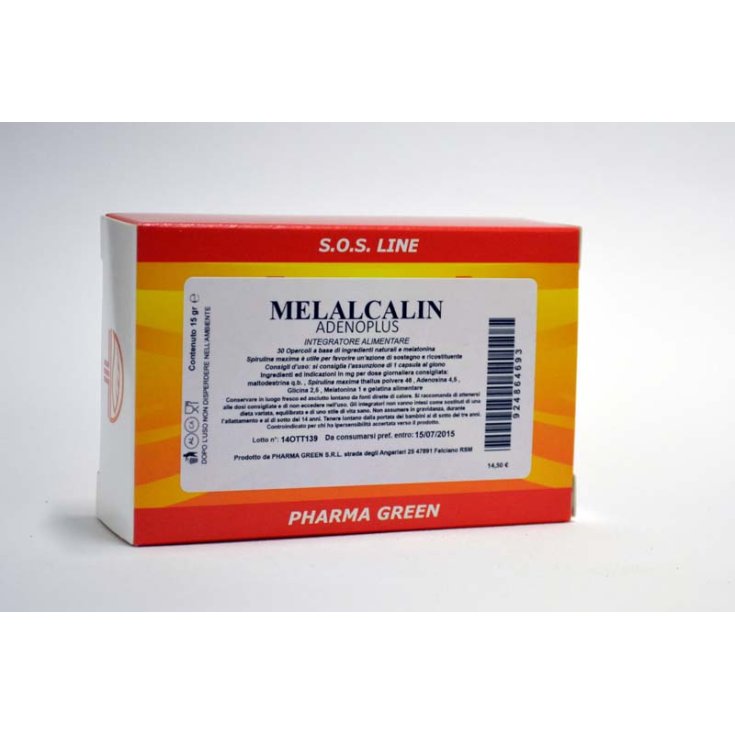 Pharma Green Melalcalin Adenoplus Food Supplement 30 Tablets
