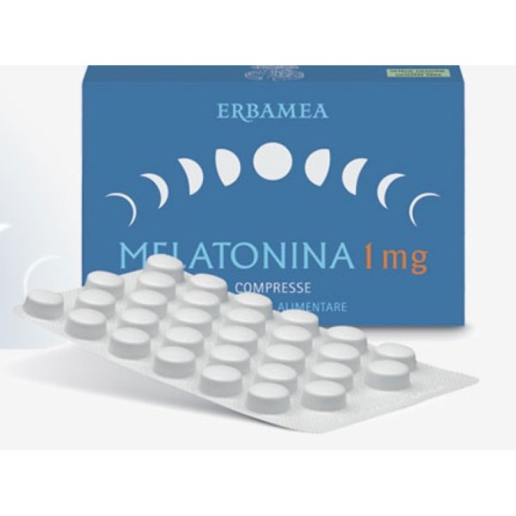 Erbamea Melatonin Food Supplement From 1mg 90 Tablets