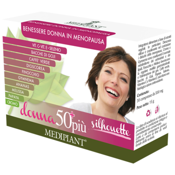 Mediplant Woman 50+ Silhouette Food Supplement 30 Tablets