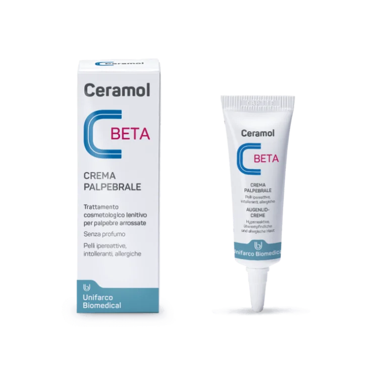 Unifarco Ceramol Beta Eyelid Cream 10ml