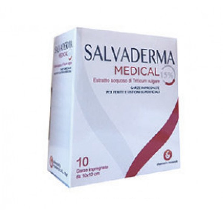 Salvaderma Medical 15% + 1% 10 Impregating Gauze