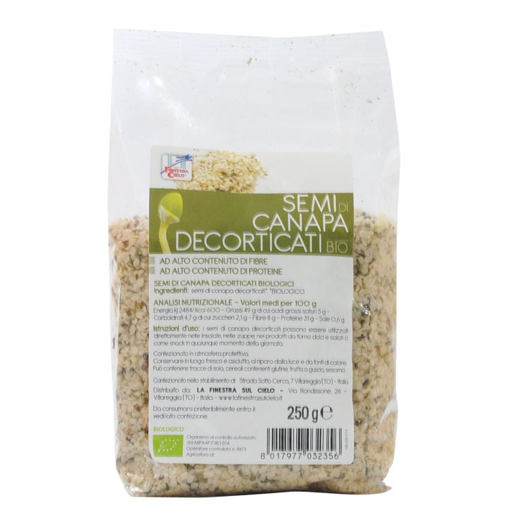 Organic Hemp Seeds 250g