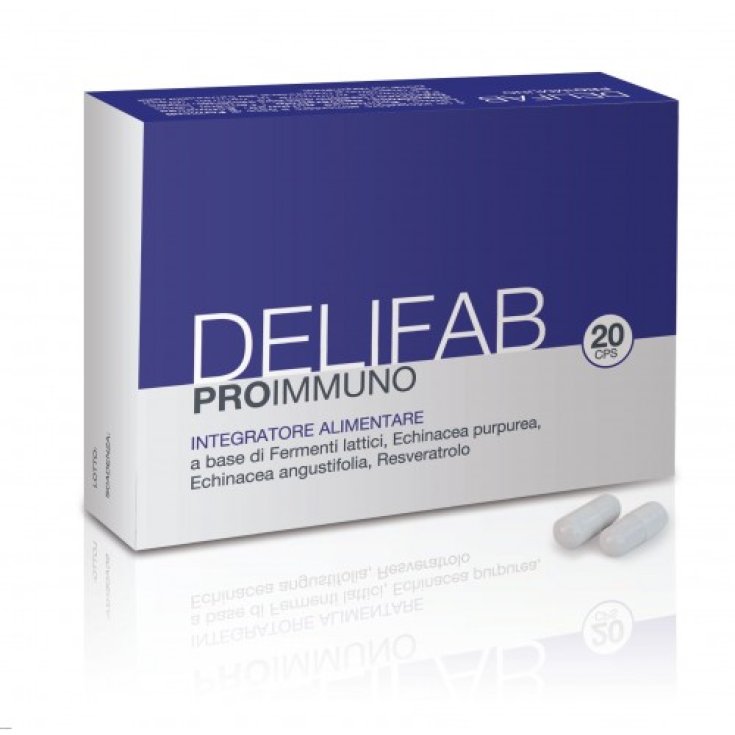 Elifab Delifab Proimmuno Food Supplement 20 Tablets