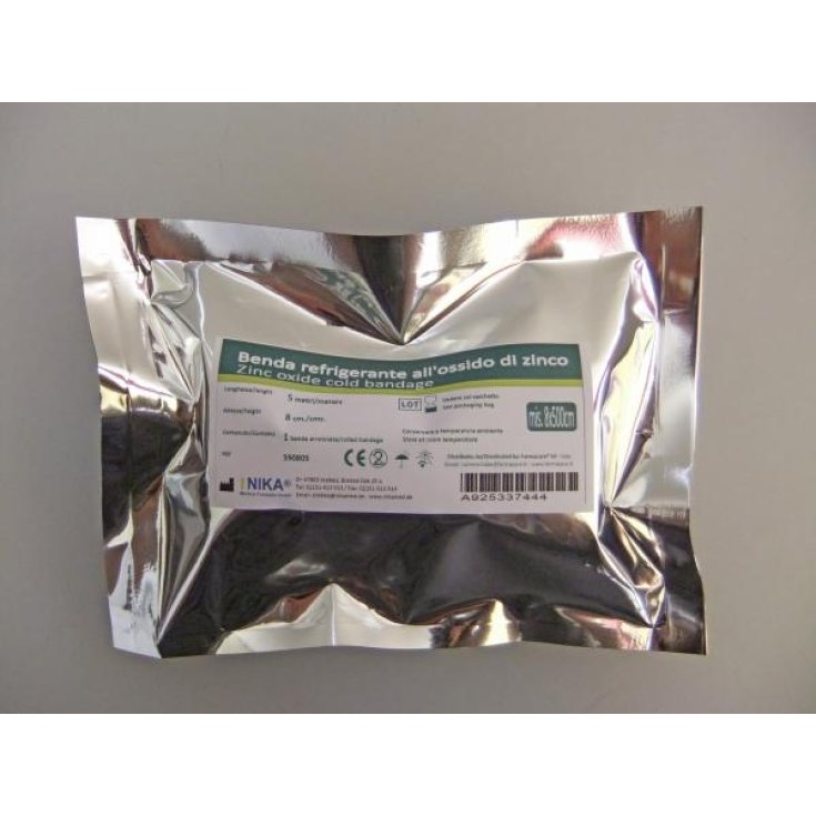 Zinc Oxide Cooling Bandage 8x500cm