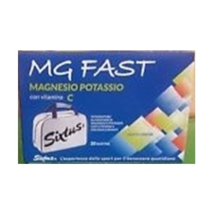 MG Fast Magnesium Potassium Food Supplement 20 Sachets