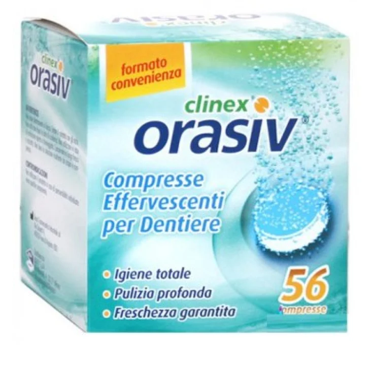 Orasiv Clinex 56 Effervescent Tablets