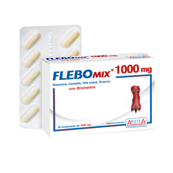 Aristeia Flebomix 1000mg Food Supplement 30 Tablets
