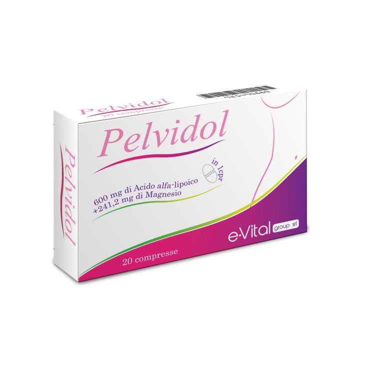 E.Vitalgroup E-Vital Pelvidol Food Supplement 20 Tablets