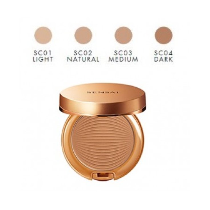 Kanebo Sensai Silky Bronze Compact Foundation Sc04 Dark 8,5g