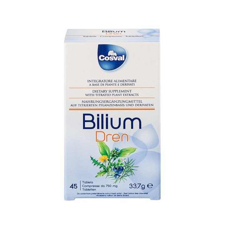 Bilium Dren Food Supplement 45 Capsules