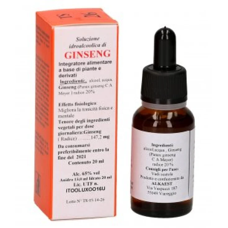 Alkaest Ts26 Ginseng Drops 20ml