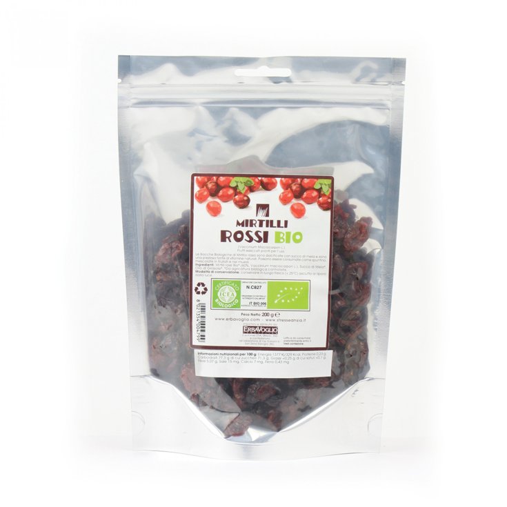 Erbavoglio Organic Cranberries 500g
