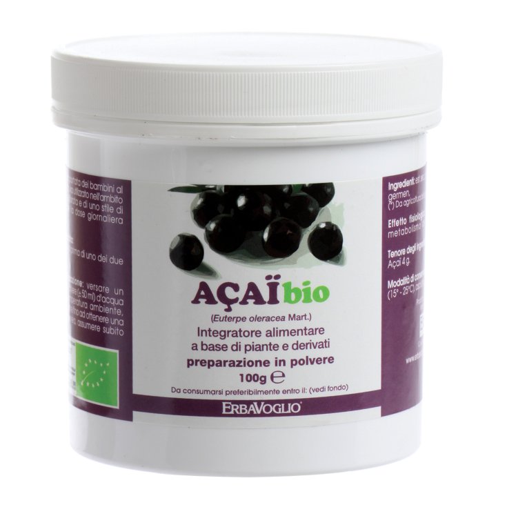 Erbavoglio Acai Organic Powder 100g