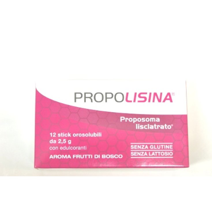 Propolisina Frutti Di Bosco Food Supplement 12 Orosoluble Sticks