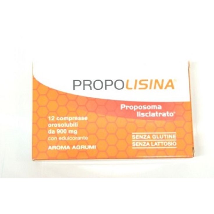 Propolisina Citrus Food Supplement Gluten Free 12 Orosuluble Sticks