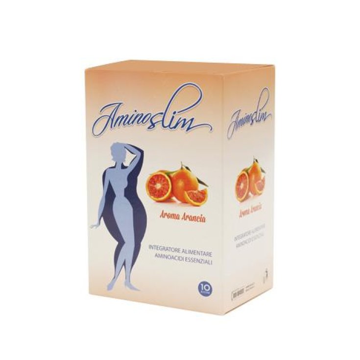 Aminoslim Aroma Orange Food Supplement 10 Sachets Of 10g