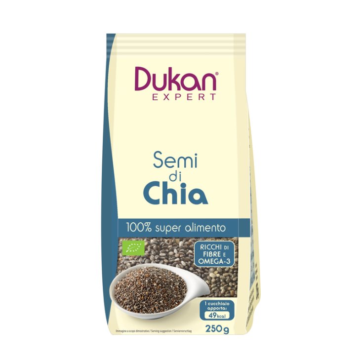 Dukan Expert Organic Chia Seeds 250g 100% super food