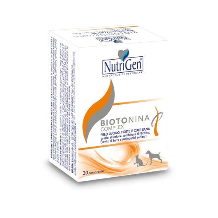Nutrigen Biotonin Complex Animal Supplement 30 Tablets